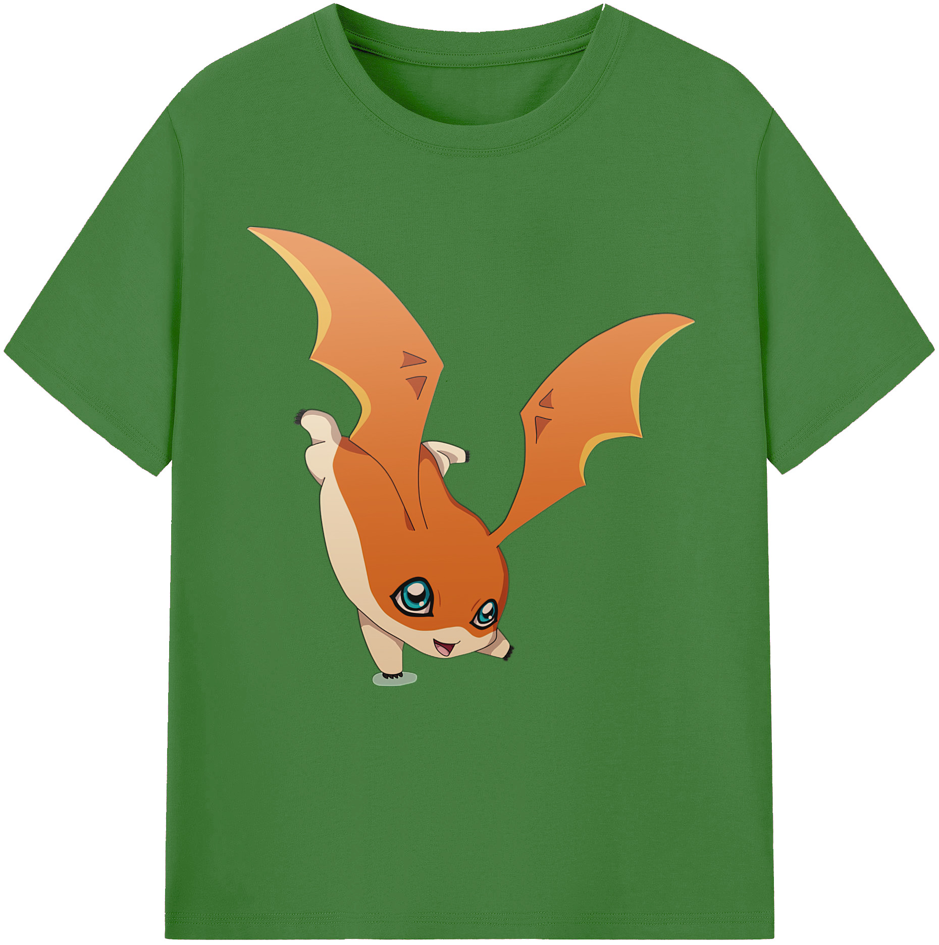 （画像用） Digimon デジタルモンスター/デジモン レディースカジュアルプリントTシャツ（綿100％）